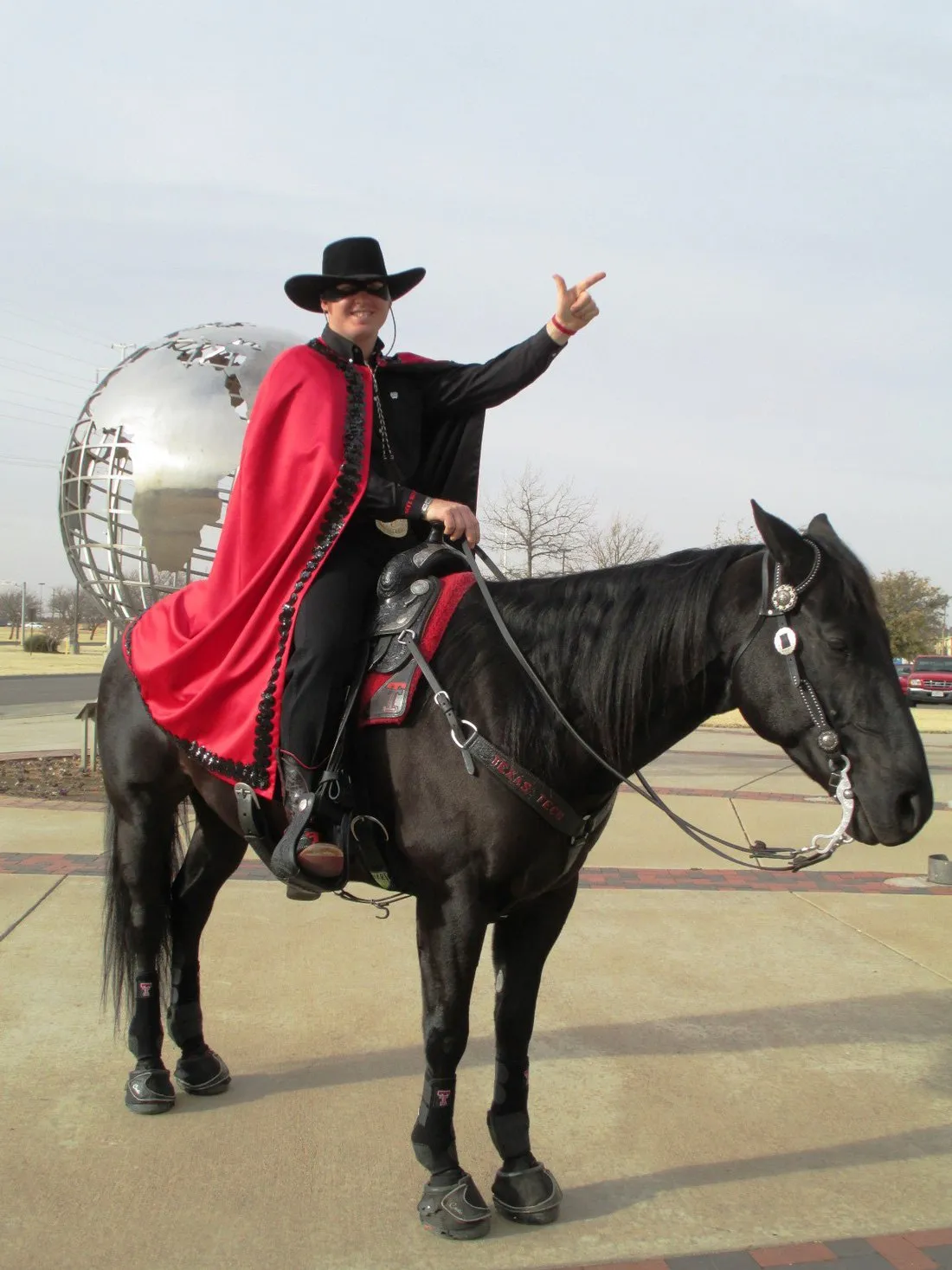 Linh vật The Masked Rider của Texas Tech