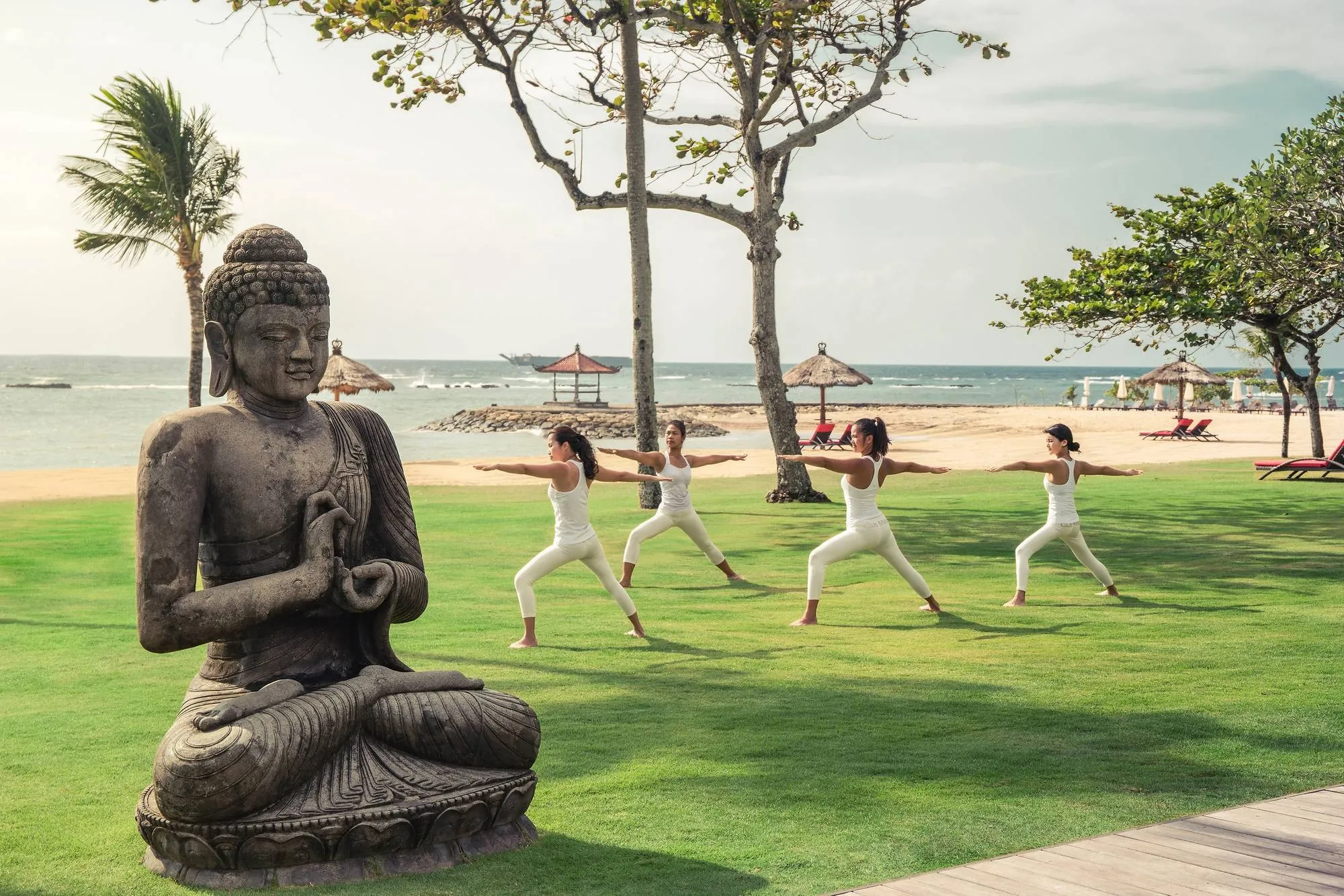Lớp học Yoga tại Club Med Bali