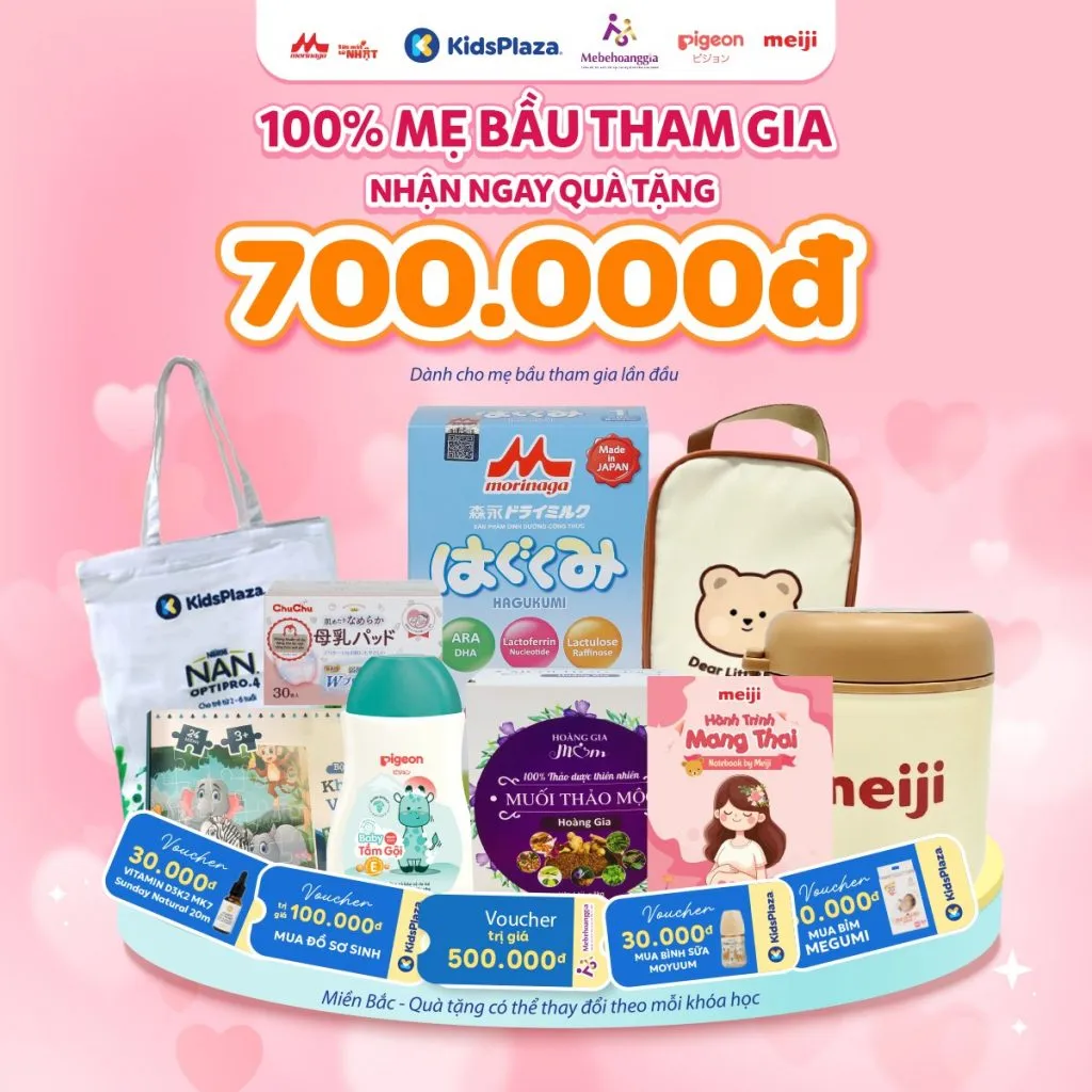 Mẹ bầu tham gia hội thảo tiền sản tại KidsPlaza