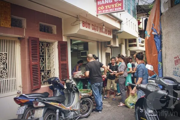 Mẹt bún đậu Hàng Khay