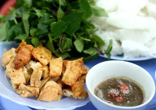 Mẹt bún đậu