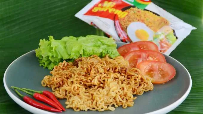 Mì Indomie, món ăn được yêu thích tại Indonesia. Ảnh: ivivu