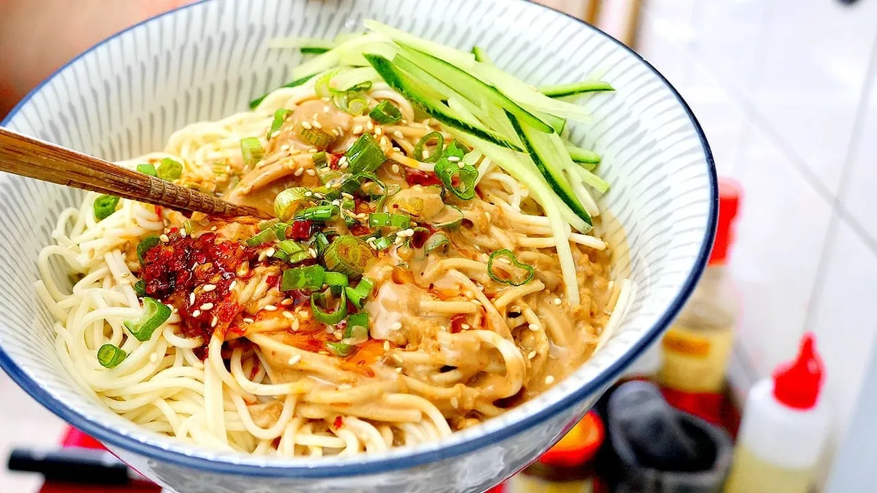 Mì mè lạnh Trung Quốc