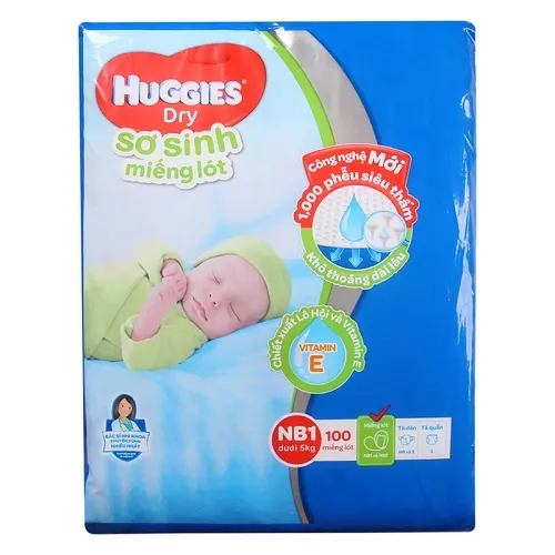 Miếng lót sơ sinh Huggies