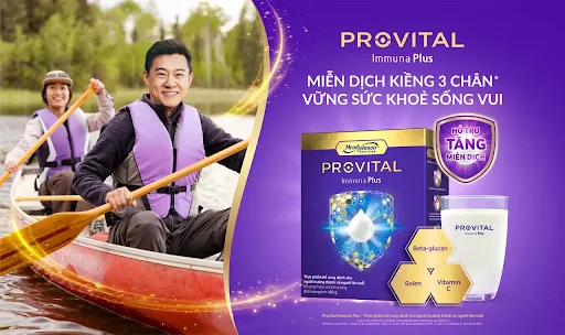 Mô tả hình ảnh: Hình ảnh sản phẩm Provital Immuna Plus