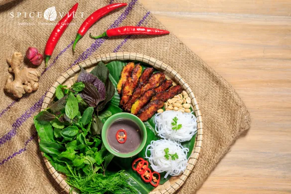 Món ăn tại nhà hàng Spice Việt