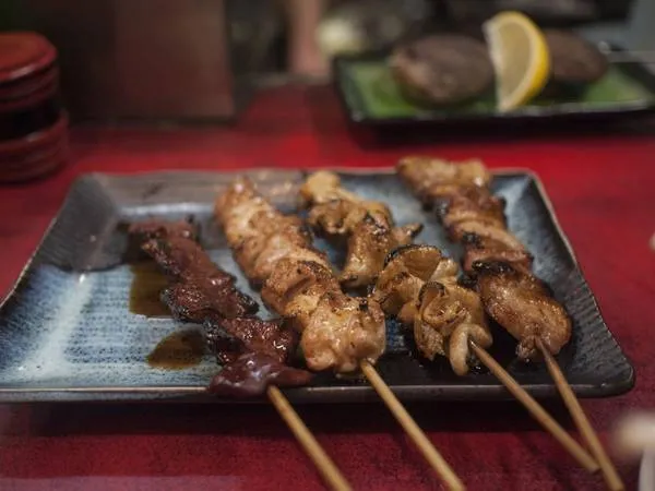 Món gà nướng Yakitori thơm ngon