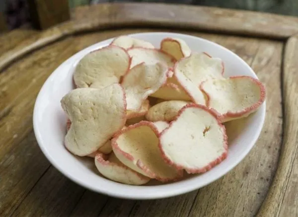 Món Keropok Udang Brunei