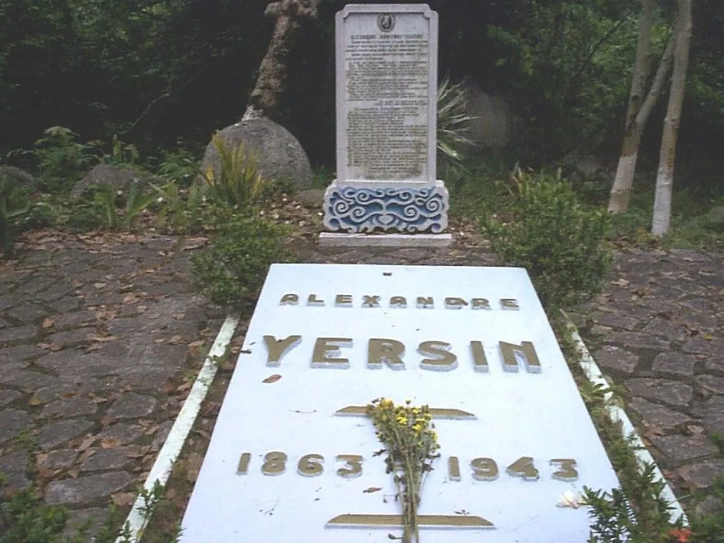 Một góc bảo tàng Yersin