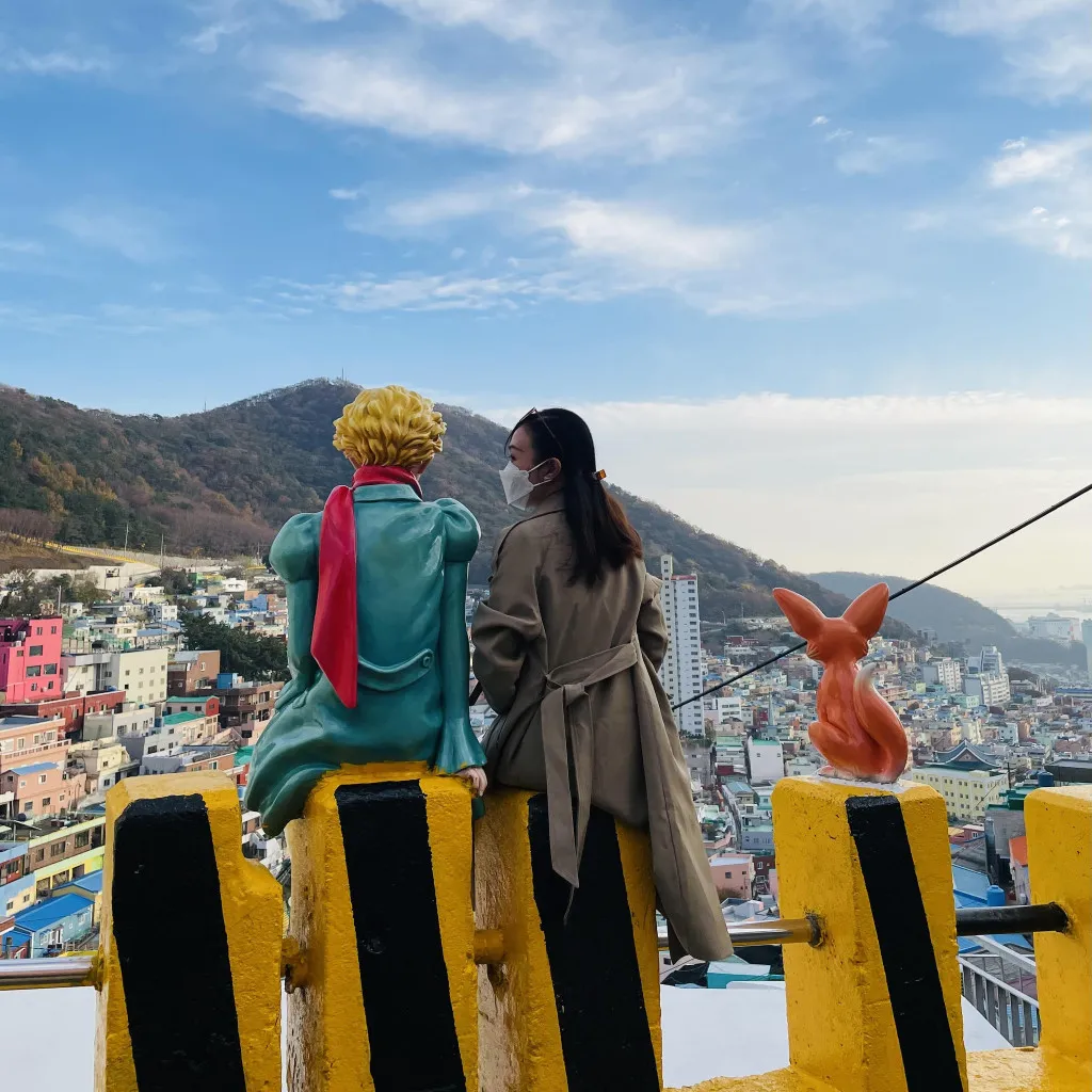 Một góc làng bích họa Gamcheon
