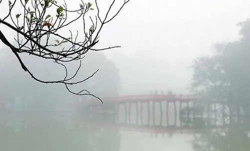 Mưa phùn - đặc trưng của mùa đông Hà Nội