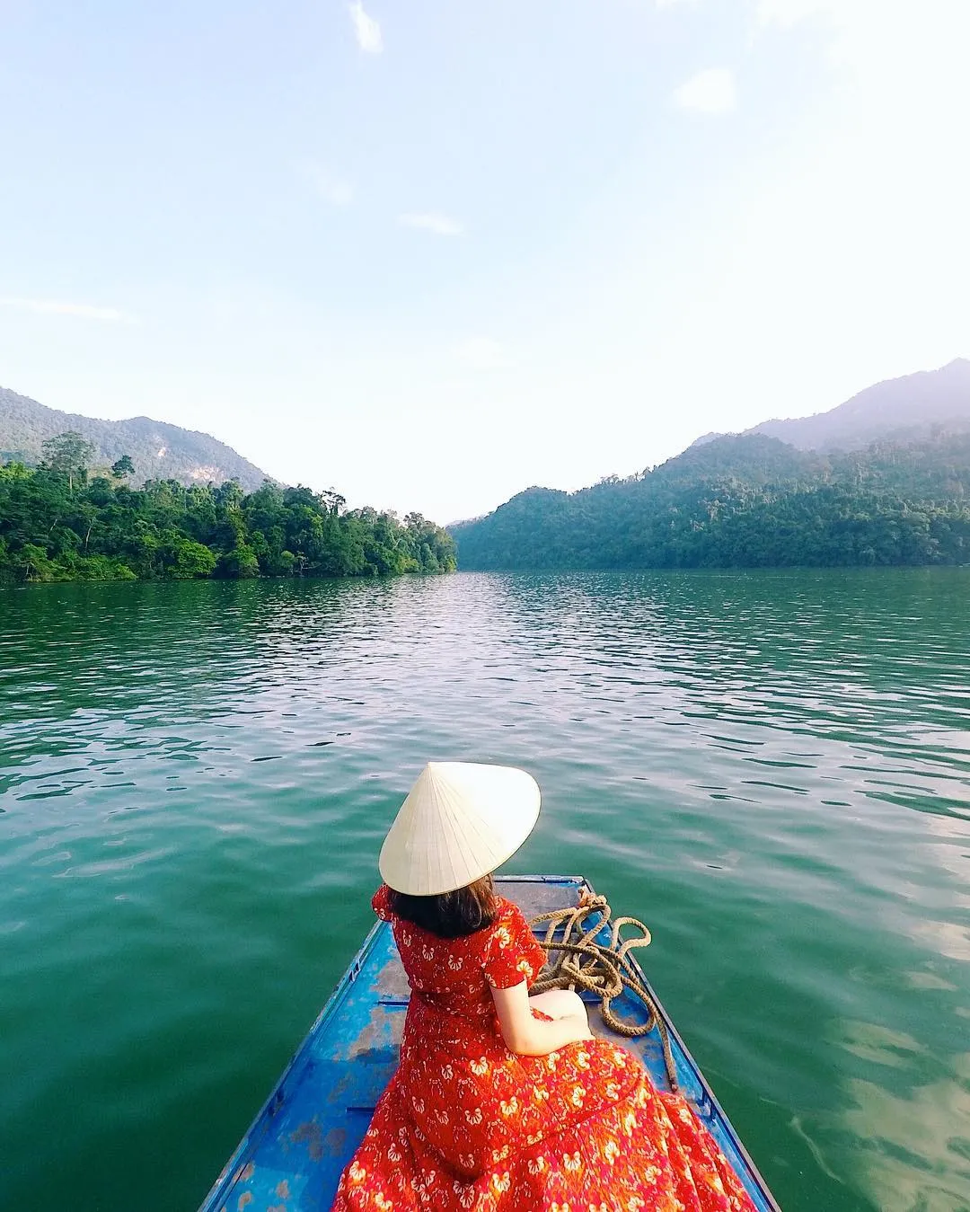Mùa thu ở Hồ Ba Bể