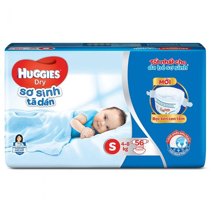 Nên mua bỉm Huggies vì những tính năng ưu việt của nó