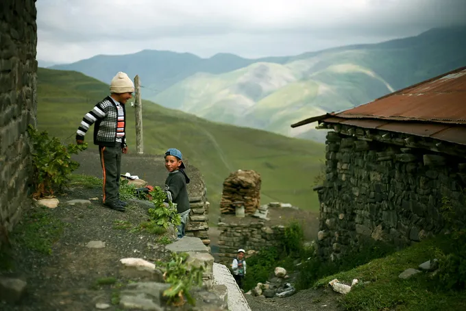 Ngôi làng Xinaliq cổ kính trên dãy Kavkaz