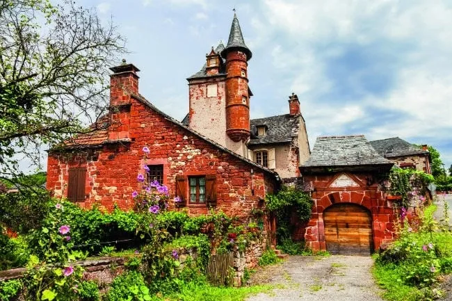 Ngôi nhà đỏ ở Collonges-la-Rouge