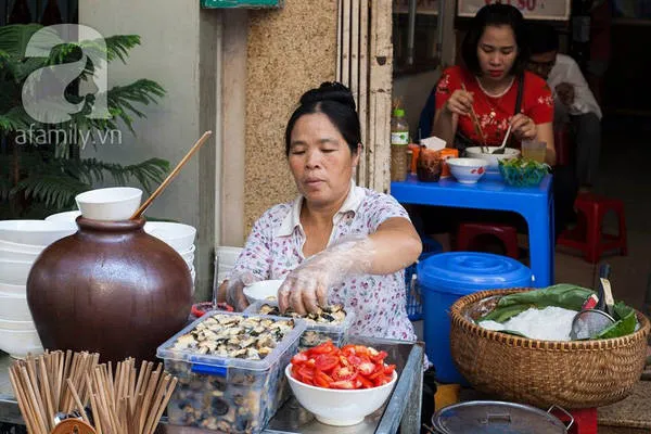 Nguyên liệu bún ốc tươi ngon