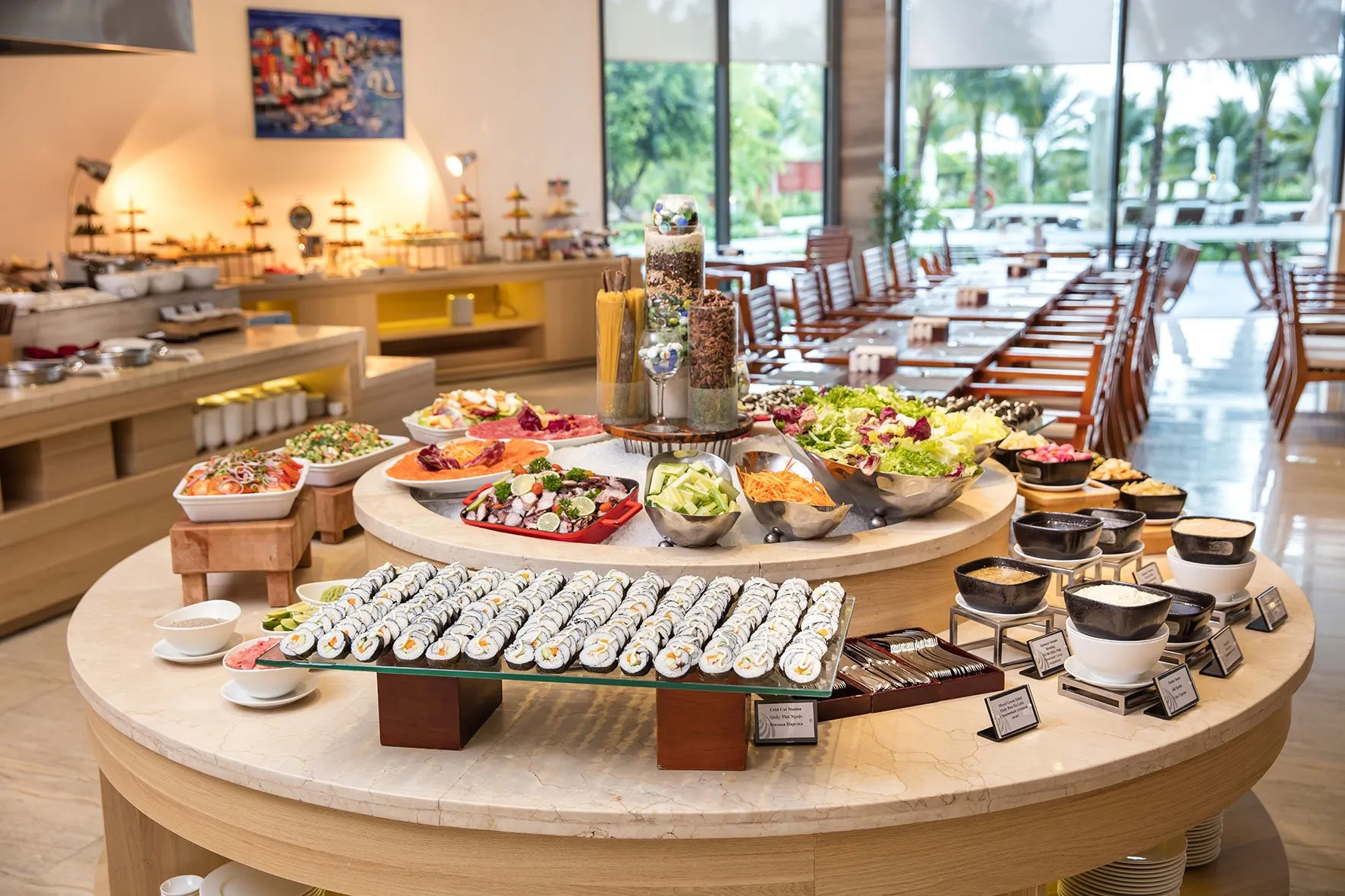 Nhà hàng Orchidea tại Cam Ranh Riviera Beach Resort &amp; Spa