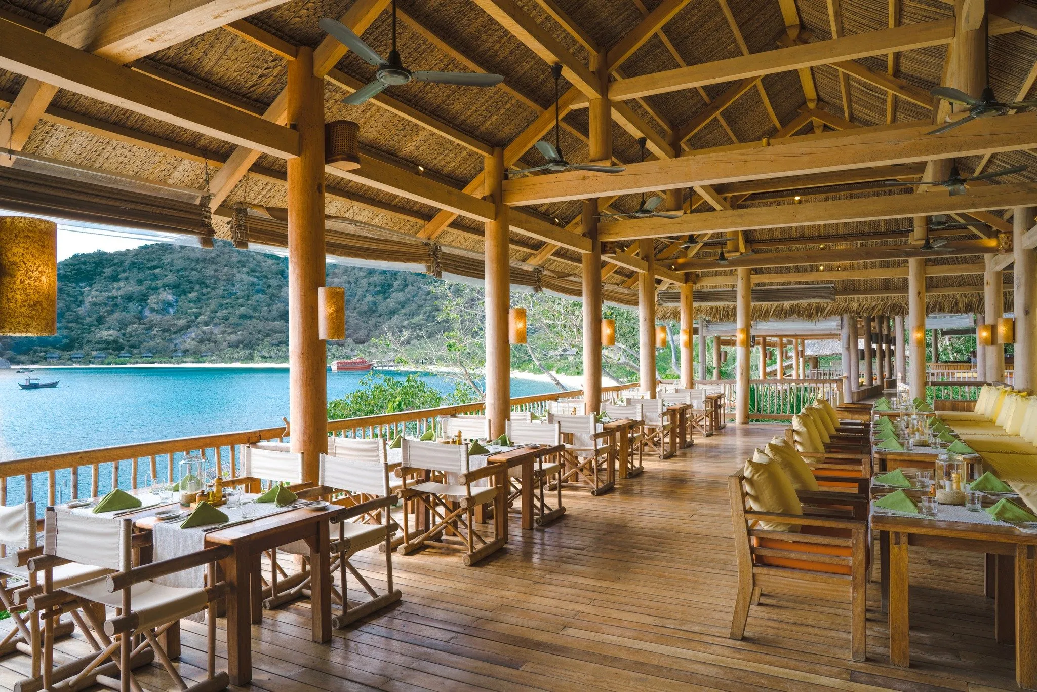 Nhà hàng tại Six Senses Ninh Vân Bay Nha Trang