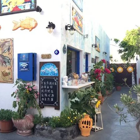 Những chi tiết nhỏ xinh tạo nên vẻ đẹp độc đáo của Santorini.