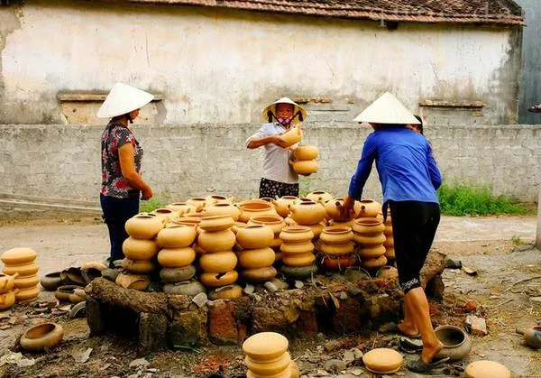 Nồi đất Trù Sơn sau khi nung