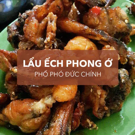 Nồi lẩu ếch cay nồng, hấp dẫn với thịt ếch tươi ngon, măng chua cay.