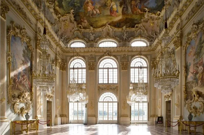 Nội thất Cung điện Nymphenburg, Đức