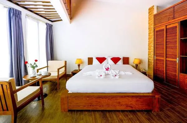 Nội thất phòng Aurora Villa &amp; Resort