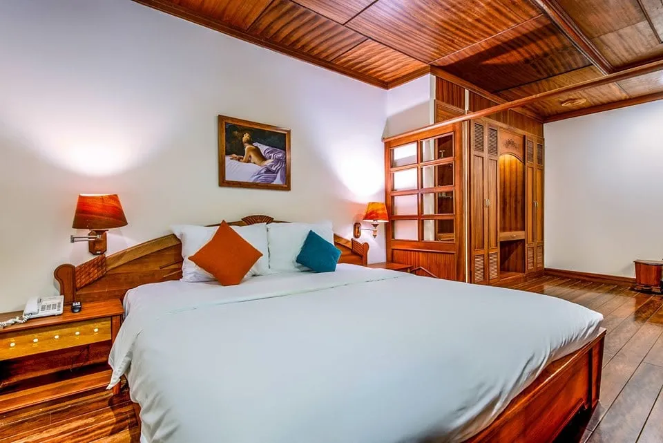 Nội thất phòng khách Tea Resort Đà Lạt