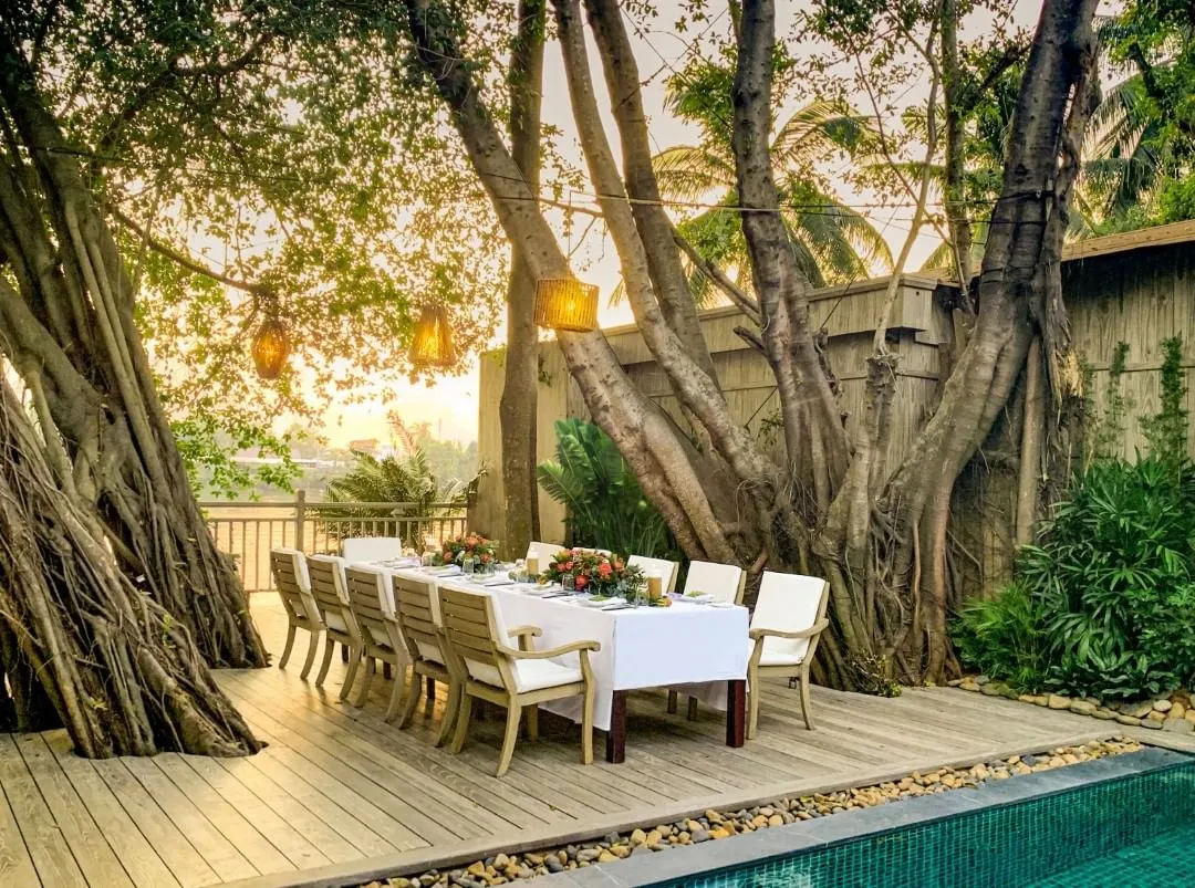 Nội thất phòng nghỉ tại An Lâm Retreats Saigon River