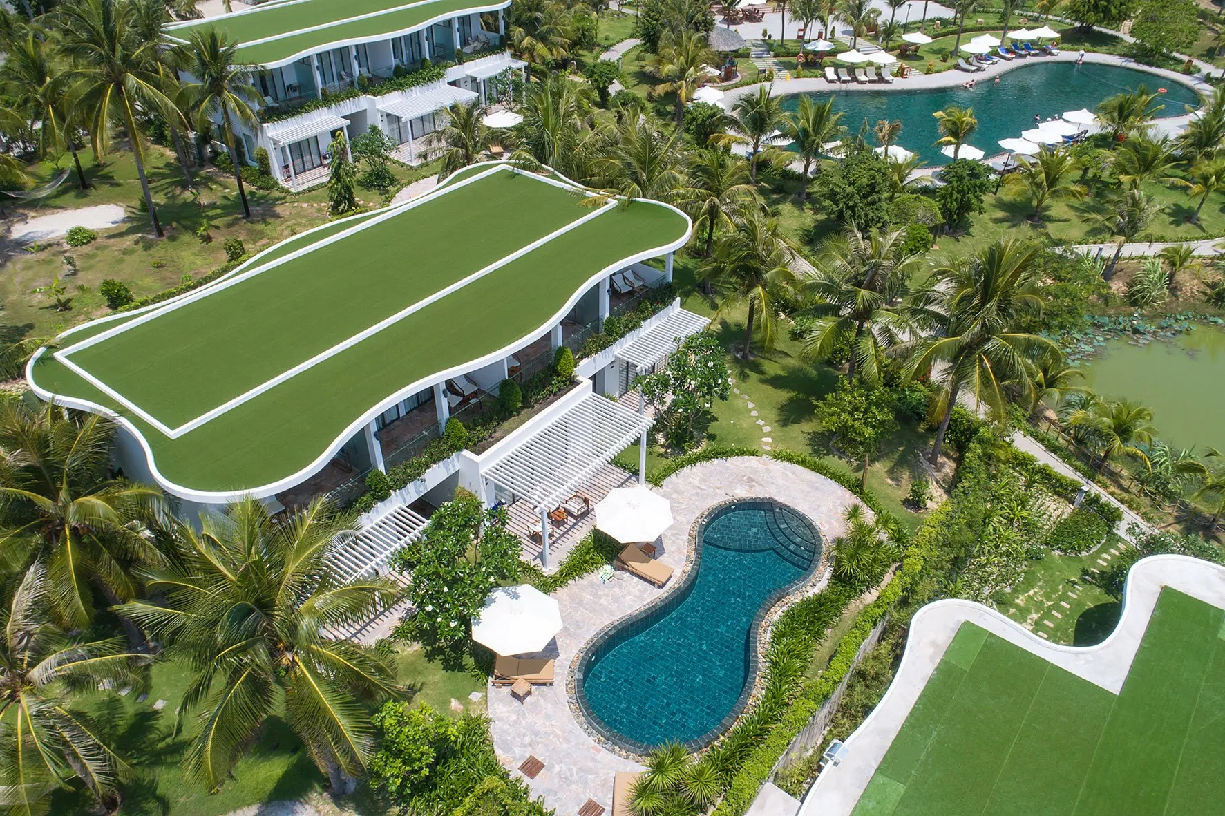 Nội thất phòng nghỉ tại Cam Ranh Riviera Beach Resort &amp; Spa