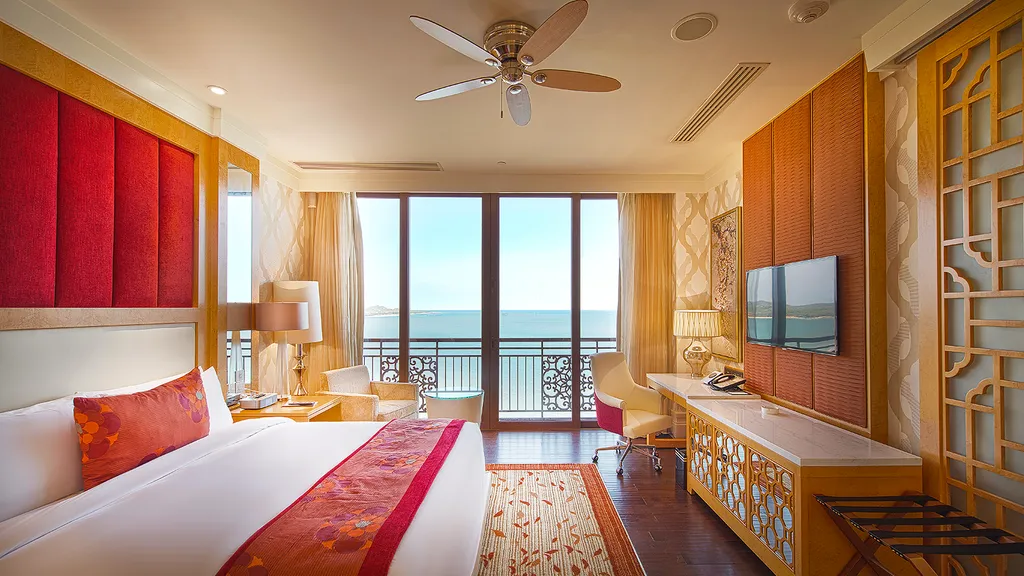 Nội thất phòng nghỉ tại The Grand Hồ Tràm Strip