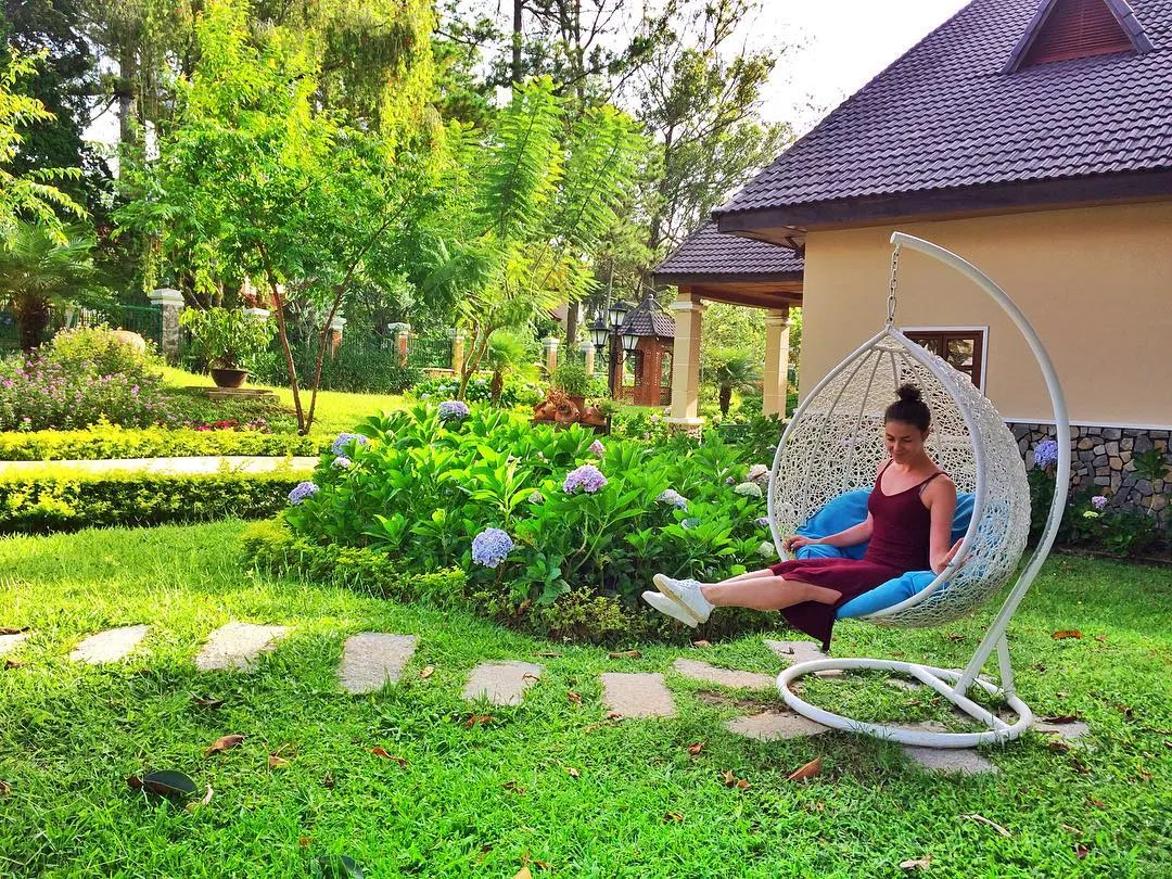 Nội thất phòng nghỉ Tea Resort Đà Lạt