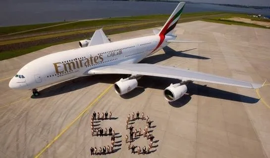 Nội thất sang trọng trên máy bay Airbus A380 của Emirates