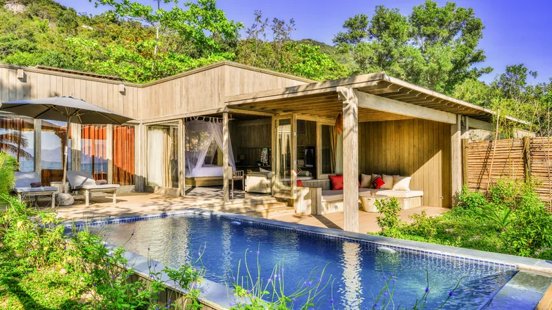 Nội thất villa tại An Lâm Retreat Ninh Vân Bay