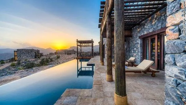Núi Jabal Akhdar (Núi Green) ở Oman
