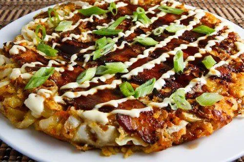 Okonomiyaki là món bánh nướng của Nhật Bản, nghĩa là 