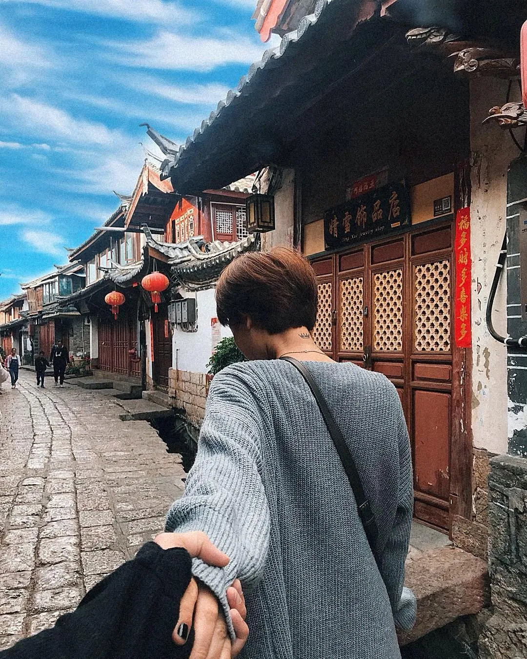 Phố cổ Lệ Giang về đêm