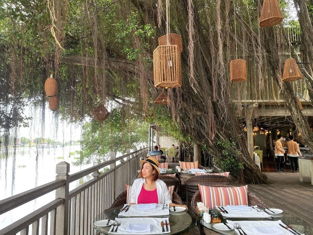 Phòng ăn tại An Lâm Retreats Saigon River