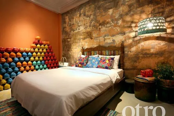 Phòng Đất tại OTRO Homestay. Ảnh: FB OTRO