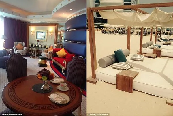 Phòng khách tại Burj Al Arab
