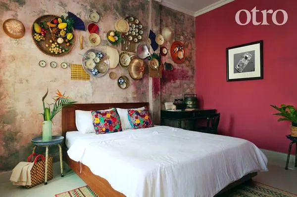 Phòng Mâm tại OTRO Homestay. Ảnh: FB OTRO