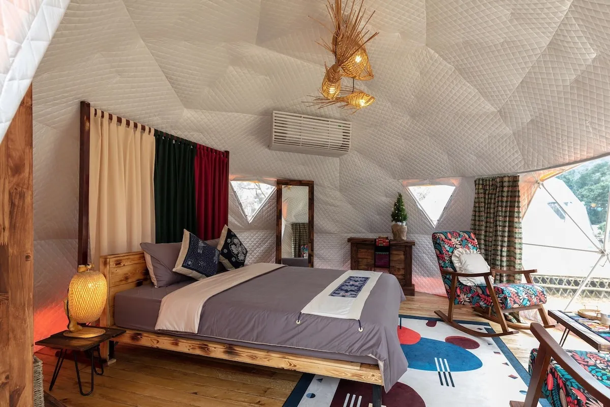 Phòng nghỉ tại Mai Châu Lodge