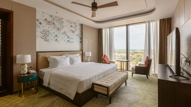 Phòng nghỉ tại Vinpearl Hotel Huế