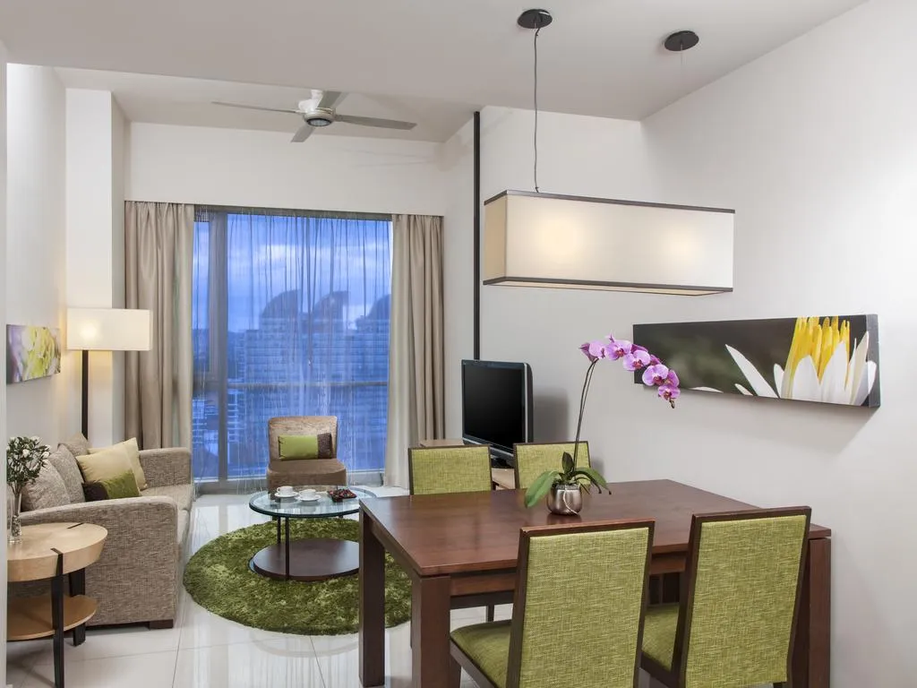 Phòng ngủ ấm cúng tại Somerset Kuala Lumpur