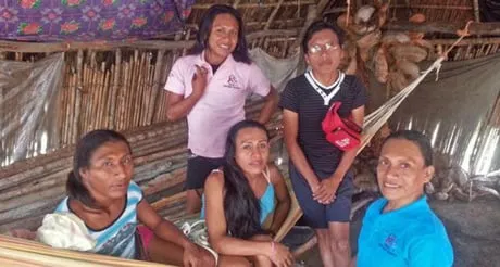 Phụ nữ Guna Yala trong trang phục truyền thống. Ảnh: BBC.