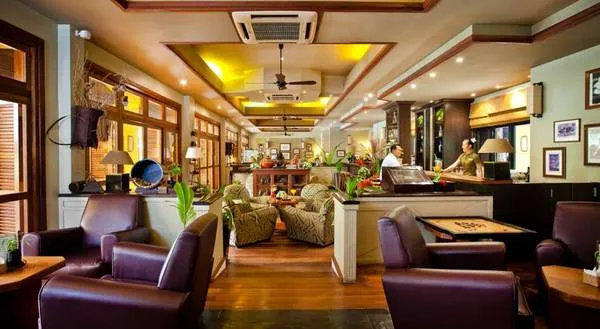Quán Bar L'Explorateur tại Victoria Angkor Resort &amp; Spa. Ảnh: victoriahotels.asia