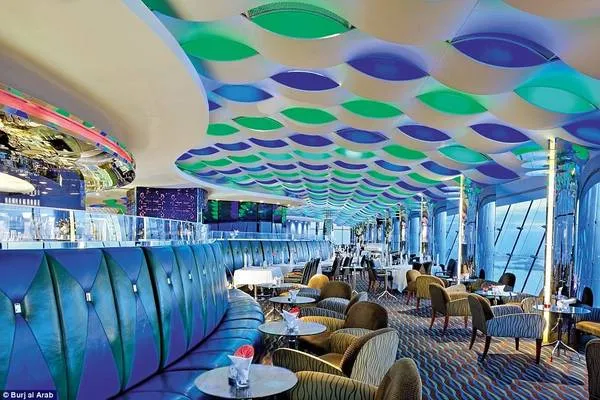 Quán bar Sky View tại Burj Al Arab