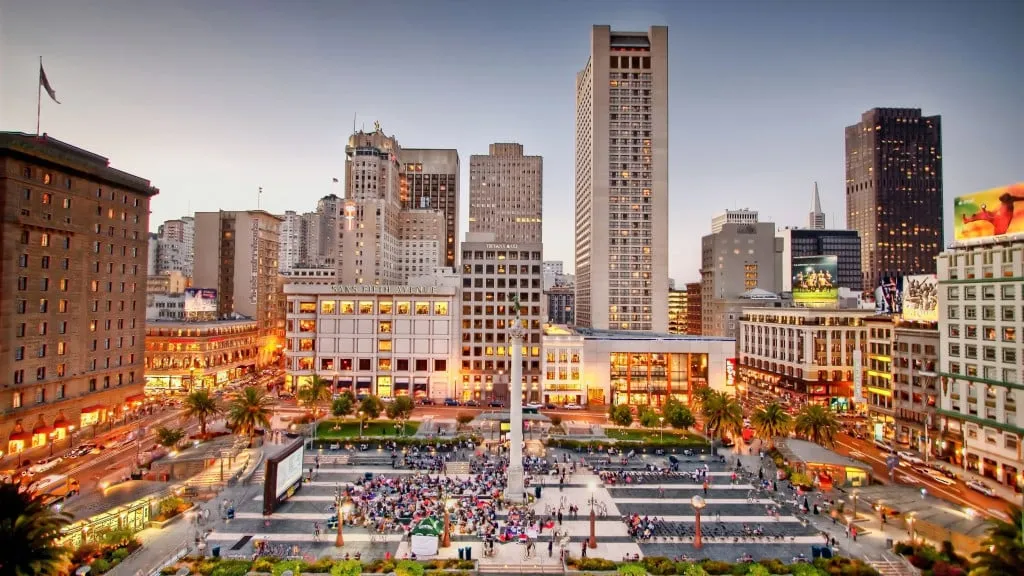 Quảng trường Union, trung tâm văn hóa sôi động của San Francisco