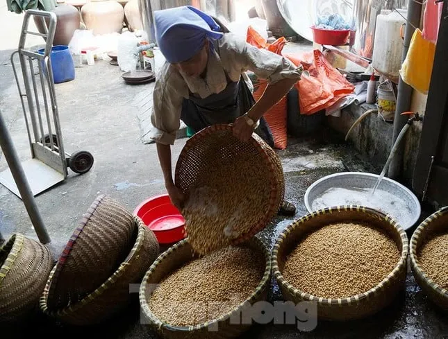 Rang đậu nành. Ảnh: Báo Tiền phong.