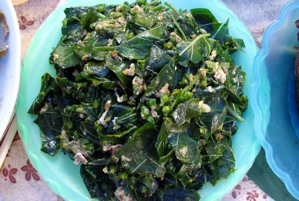 Rau sắn muối